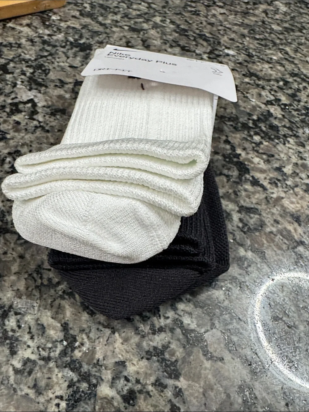 Nike Everyday Plus Crew Socks - White (2 Pack)